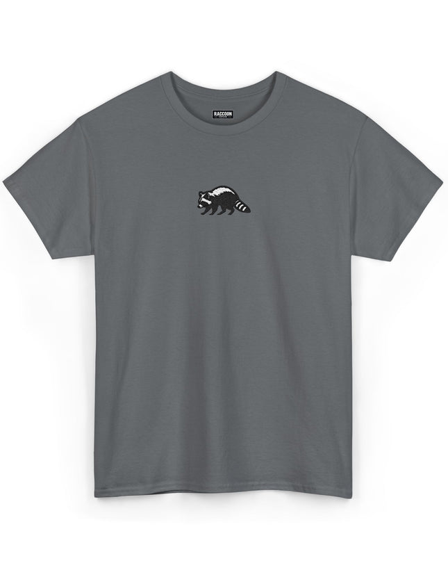 Large Raccoon Embroidered Unisex T-Shirt